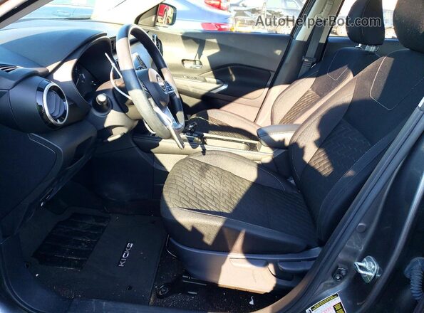 3N1CP5CV5PL504234 2023 NISSAN KICKS Gray Widok wnętrza z przodu