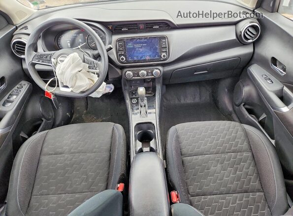 3N1CP5CV5RL529024 2024 NISSAN KICKS White Widok deski rozdzielczej