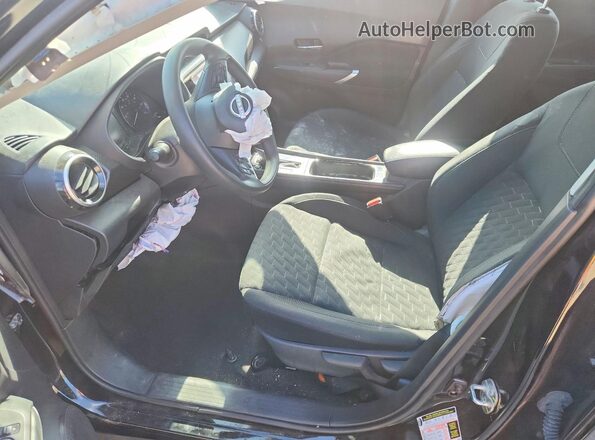 3N1CP5CV9RL558705 2024 NISSAN KICKS Black წინა სალონის ხედი