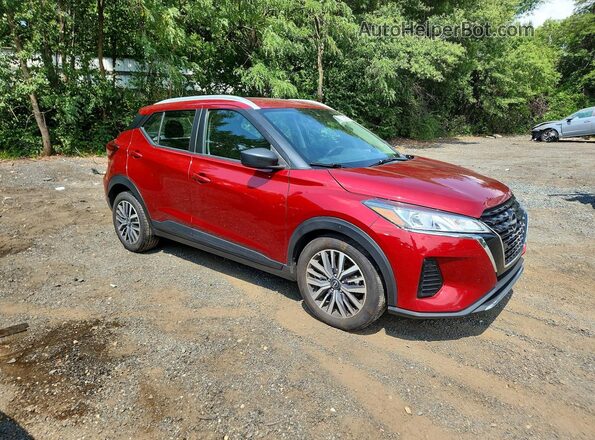 3N1CP5CVXRL558180 2024 NISSAN KICKS Red Przód prawy