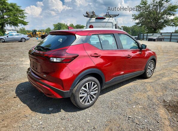 3N1CP5CVXRL558180 2024 NISSAN KICKS Red Tył prawy