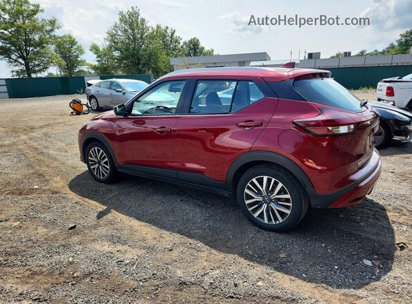 3N1CP5CVXRL558180 2024 NISSAN KICKS Red Tył lewy