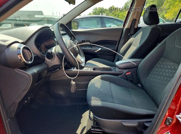 3N1CP5CVXRL558180 2024 NISSAN KICKS Red Widok wnętrza z przodu