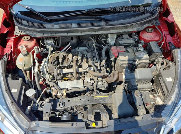 3N1CP5CVXRL558180 2024 NISSAN KICKS Red Widok wnętrza z tyłu