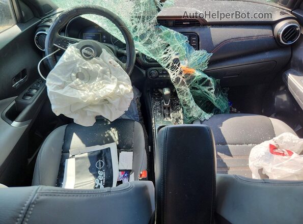 3N1CP5DV0PL526639 2023 NISSAN KICKS White Dashboard view