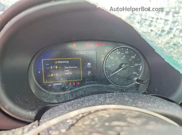 3N1CP5DV0PL526639 2023 NISSAN KICKS White Instrument cluster view