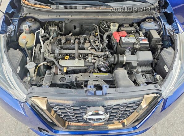 3N1CP5DV1LL498411 2020 NISSAN KICKS Синий Вид подкапотного пространства