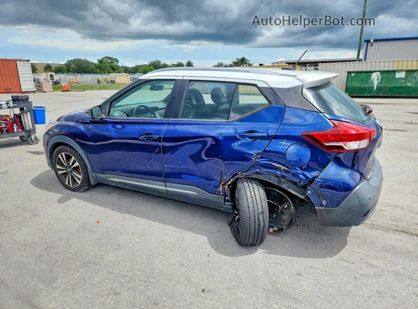3N1CP5DV1LL498411 2020 NISSAN KICKS Синий Задняя левая четверть