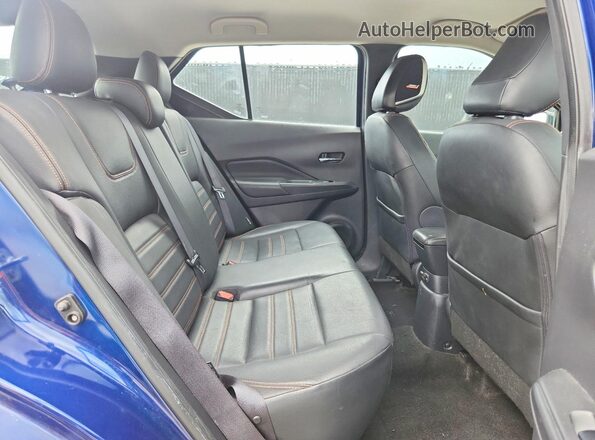 3N1CP5DV1LL498411 2020 NISSAN KICKS Синий Вид задней части салона