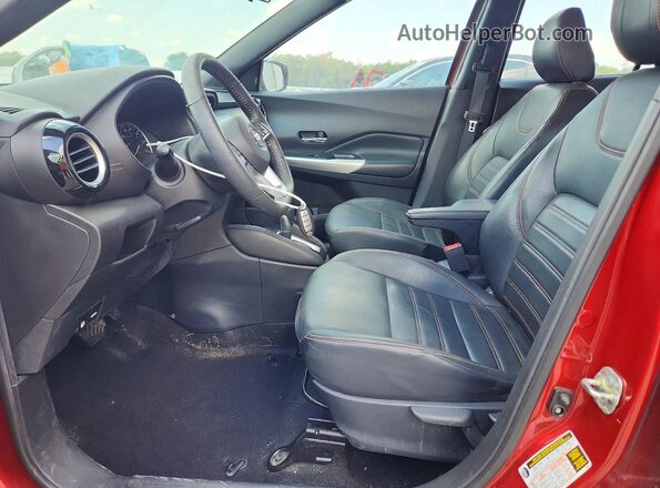 3N1CP5DV2LL528063 2020 NISSAN KICKS Red Vista interior delantera
