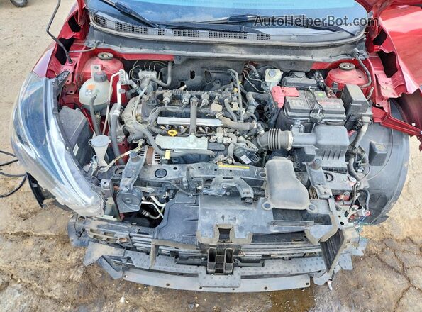 3N1CP5DV2LL528063 2020 NISSAN KICKS Red Vista interior trasera
