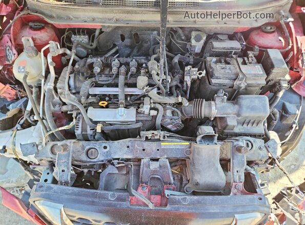 3N1CP5DV2LL562813 2020 NISSAN KICKS Red Widok komory silnika