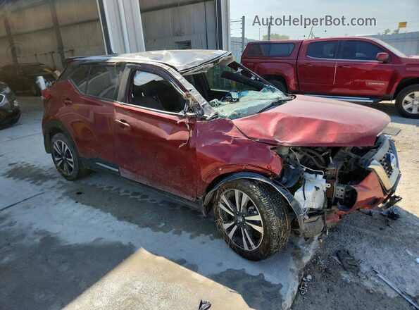 3N1CP5DV2LL562813 2020 NISSAN KICKS Red Przód prawy