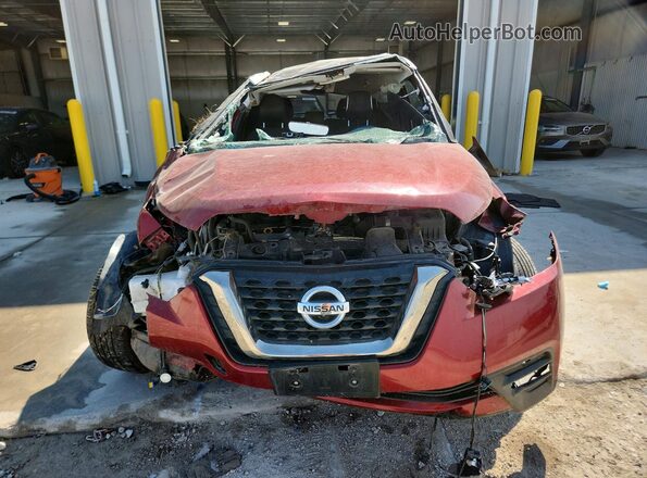 3N1CP5DV2LL562813 2020 NISSAN KICKS Red Widok z przodu