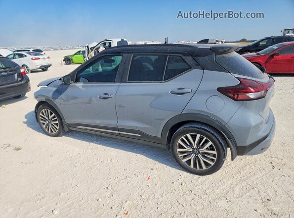 3N1CP5DV3PL508233 2023 NISSAN KICKS Gray Trasero izquierdo