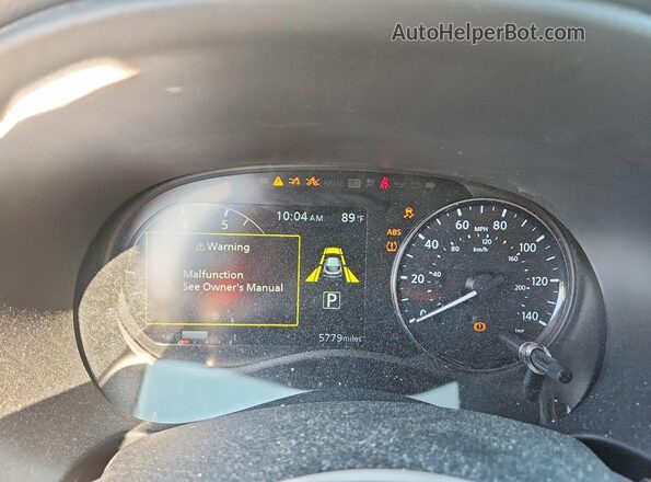 3N1CP5DV3PL508233 2023 NISSAN KICKS Gray Vista del cuadro de instrumentos