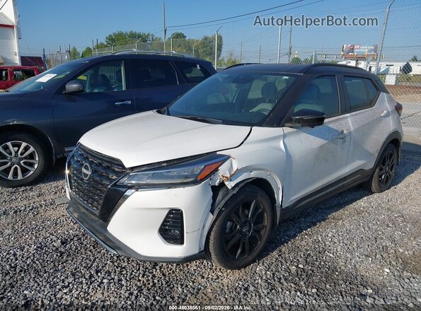 3N1CP5DV4PL520505 2023 NISSAN KICKS White Przód lewy