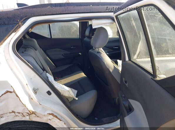 3N1CP5DV4PL520505 2023 NISSAN KICKS White Widok naklejki z numerem VIN