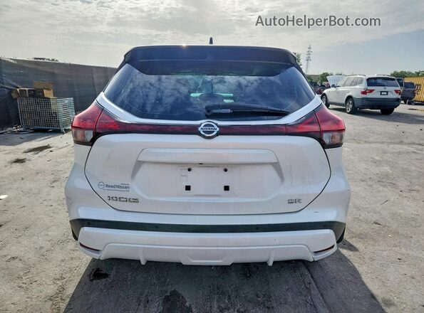 3N1CP5DV5ML525045 2021 NISSAN KICKS Белый Вид сзади