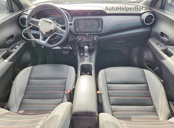 3N1CP5DV5ML525045 2021 NISSAN KICKS Белый Вид панели приборов