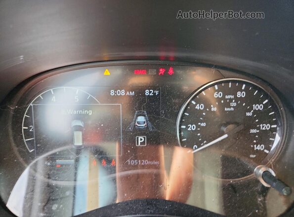3N1CP5DV5ML525045 2021 NISSAN KICKS Белый Вид щитка приборов