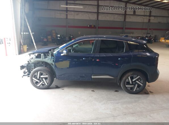 3N8AP6CA0SL385125 2025 NISSAN KICKS Dark Blue Vista interior de 360 grados