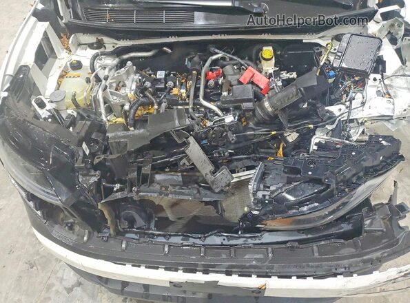 3N8AP6CA1SL377728 2025 NISSAN KICKS White Vista del compartimento del motor