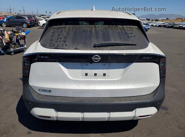 3N8AP6CA3SL380422 2025 NISSAN KICKS White Հետևի տեսք