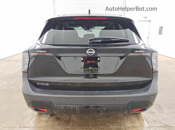 3N8AP6CA6SL428639 2025 NISSAN KICKS Black Вид ззаду