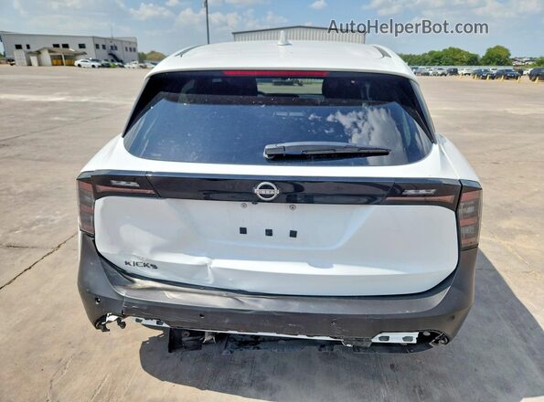 3N8AP6CA9SL334982 2025 NISSAN KICKS White უკანა ხედი