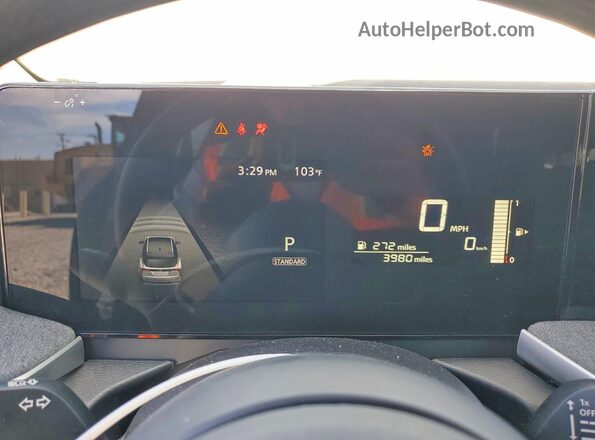 3N8AP6CA9SL443314 2025 NISSAN KICKS Черный Вид щитка приборов