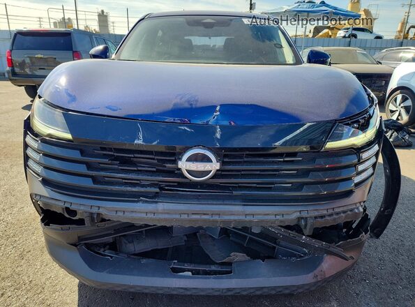 3N8AP6CAXSL307757 2025 NISSAN KICKS Blue Դիմացի տեսք