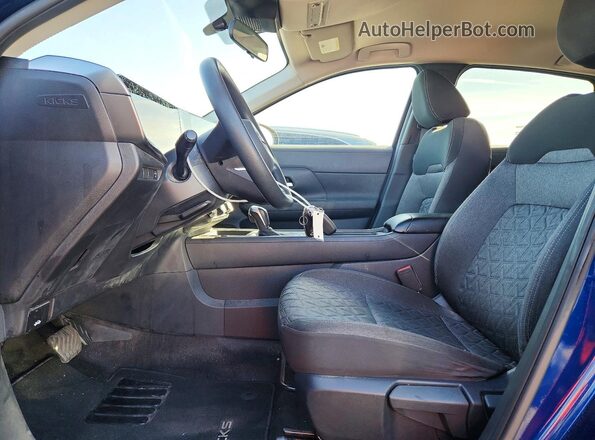 3N8AP6CAXSL307757 2025 NISSAN KICKS Blue Սալոնի դիմացի տեսք