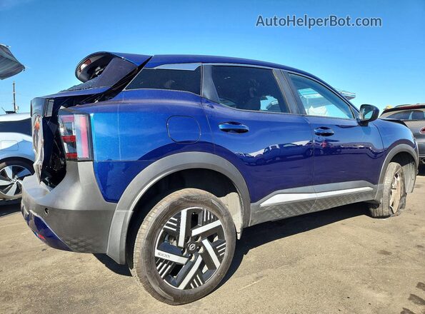 3N8AP6CAXSL307757 2025 NISSAN KICKS Blue Հետևի աջ