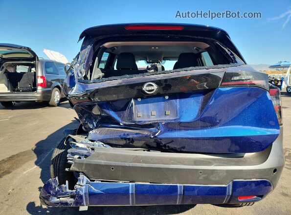 3N8AP6CAXSL307757 2025 NISSAN KICKS Blue Հետևի տեսք