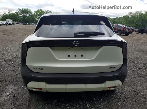 3N8AP6CB1SL372022 2025 NISSAN KICKS White Vista trasera