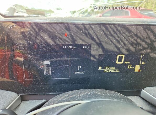 3N8AP6CB2SL319149 2025 NISSAN KICKS Белый Вид щитка приборов