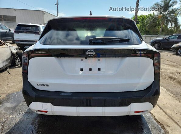 3N8AP6CE4TL337888 2026 NISSAN KICKS White Հետևի տեսք