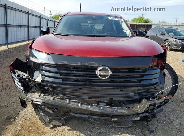 3N8AP6CE6TL339724 2026 NISSAN KICKS Maroon Widok z przodu