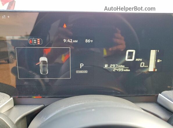 3N8AP6CE6TL339724 2026 NISSAN KICKS Maroon Widok zestawu wskaźników