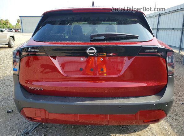 3N8AP6CE6TL339724 2026 NISSAN KICKS Maroon Widok z tyłu