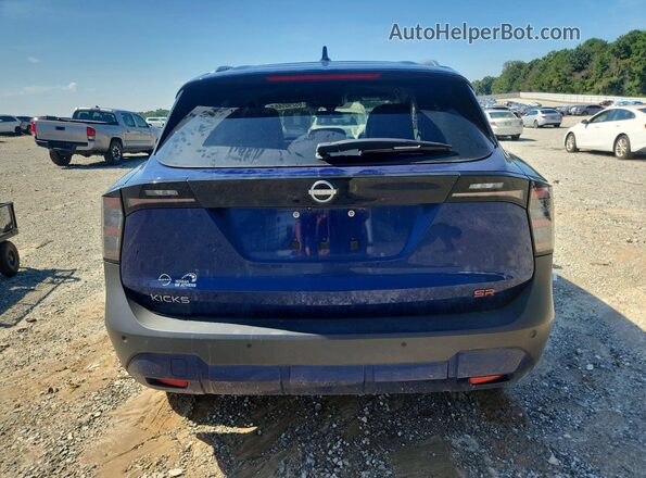 3N8AP6DA2SL383777 2025 NISSAN KICKS Blue უკანა ხედი