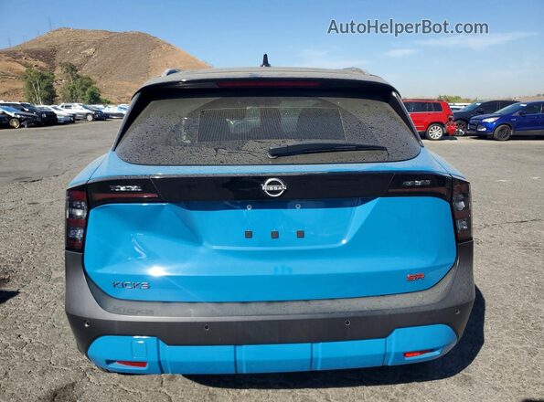 3N8AP6DA7SL437221 2025 NISSAN KICKS Blue Հետևի տեսք