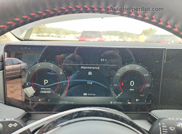 3N8AP6DB2SL309400 2025 NISSAN KICKS Black Սարքավորումների վահանակի տեսք