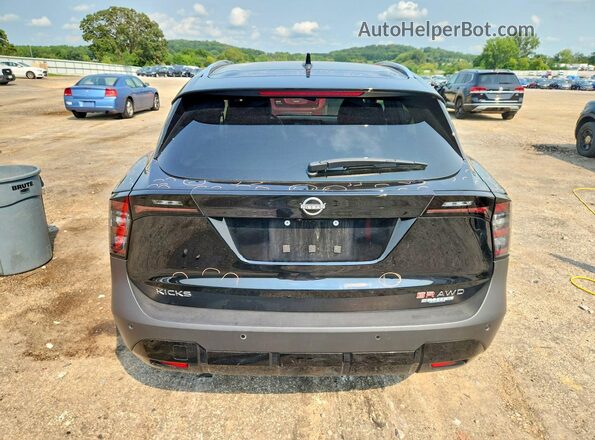 3N8AP6DB2SL309400 2025 NISSAN KICKS Black Հետևի տեսք