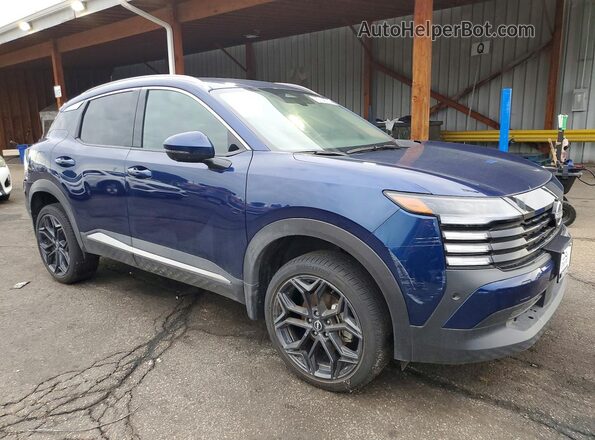 3N8AP6DB4SL320575 2025 NISSAN KICKS Blue Przód prawy