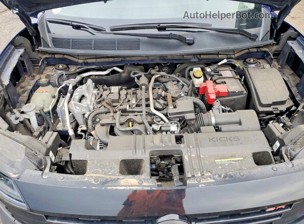 3N8AP6DB4SL320575 2025 NISSAN KICKS Blue Widok komory silnika