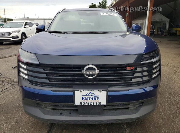 3N8AP6DB4SL320575 2025 NISSAN KICKS Blue Widok z przodu