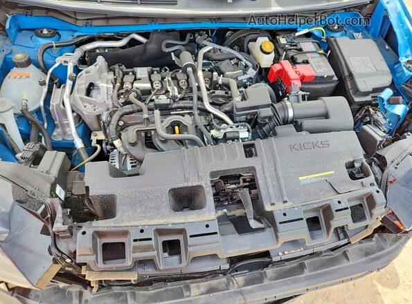 3N8AP6DB6TL325231 2026 NISSAN KICKS Blue Widok wnętrza z tyłu