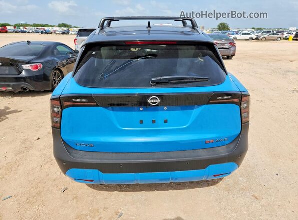 3N8AP6DB6TL325231 2026 NISSAN KICKS Blue Widok z tyłu